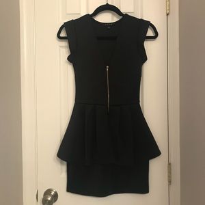 Snap Black Formal Dress